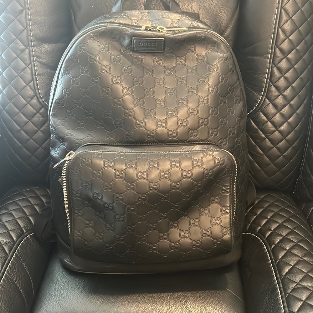 Gucci back pack